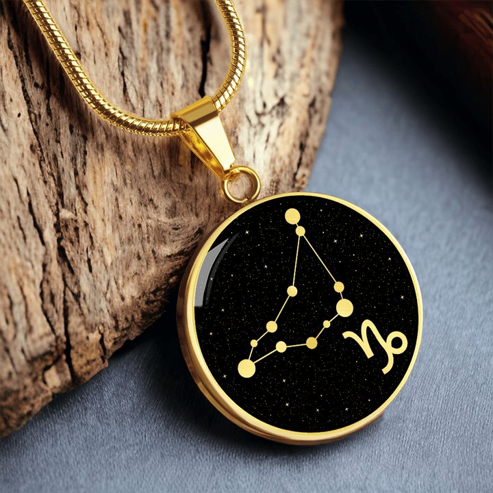 Capricorn Zodiac Necklace