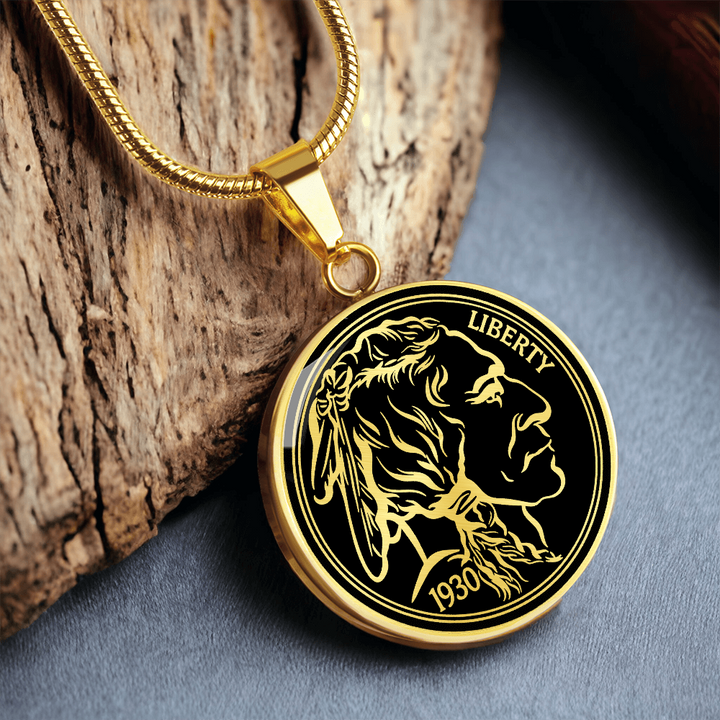 Liberty Buffalo Nickel Necklace