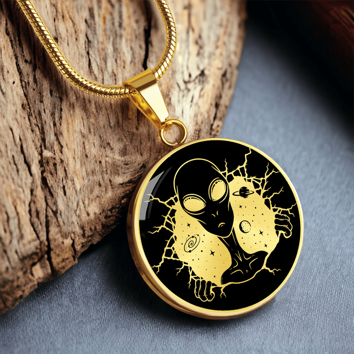 Cosmic Visitor Necklace