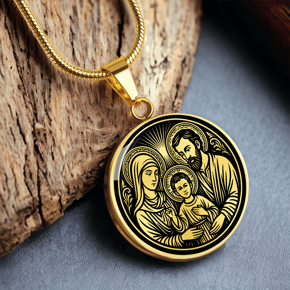 Holy Family Necklace
