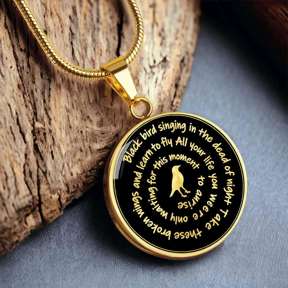 Blackbird Freedom Necklace