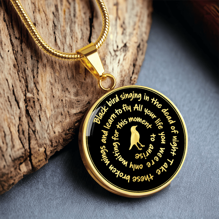 Blackbird Freedom Necklace