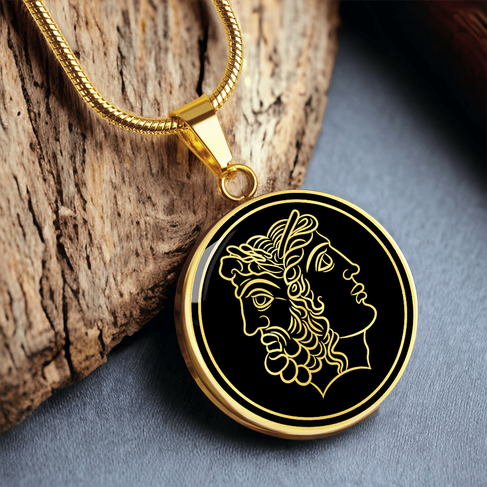 Janus Roman Duality Necklace
