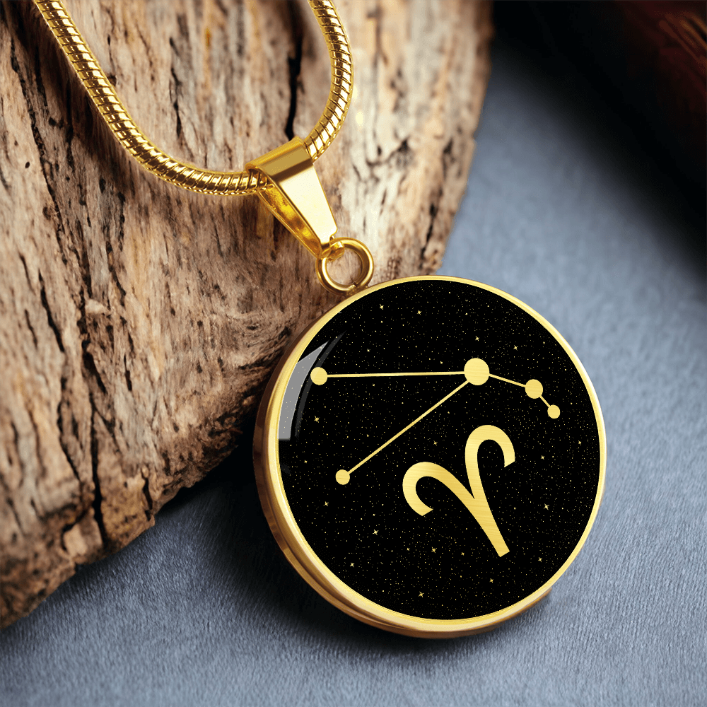 Aries Zodiac Necklace