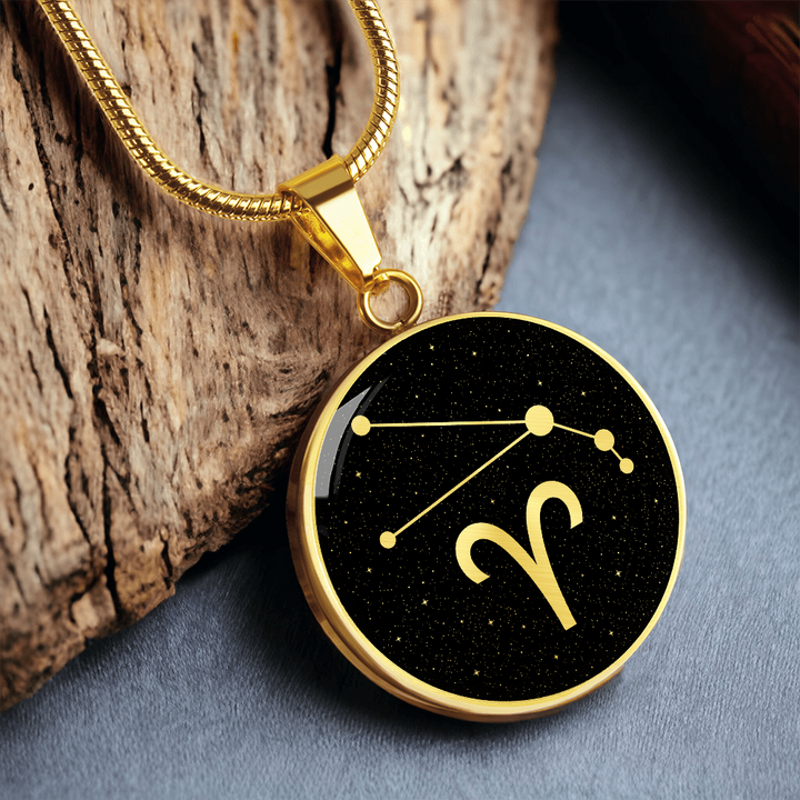 Aries Zodiac Necklace