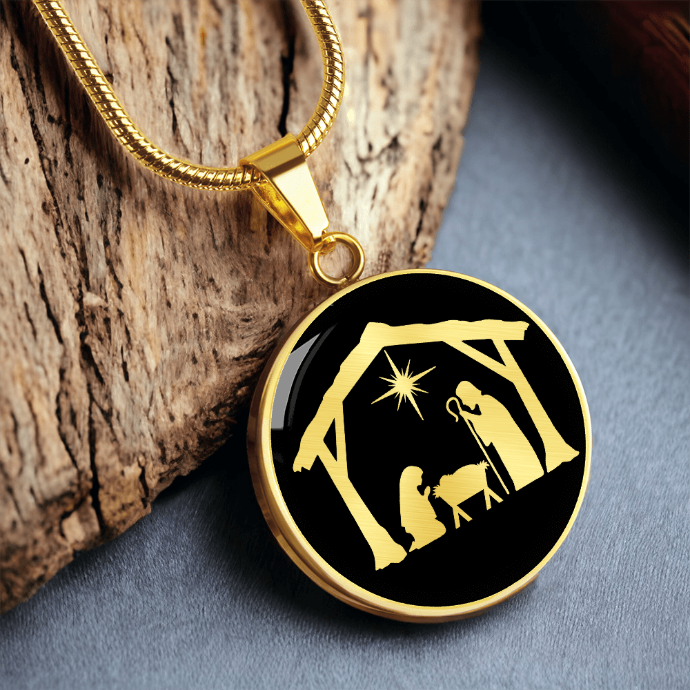 Nativity Scene Necklace