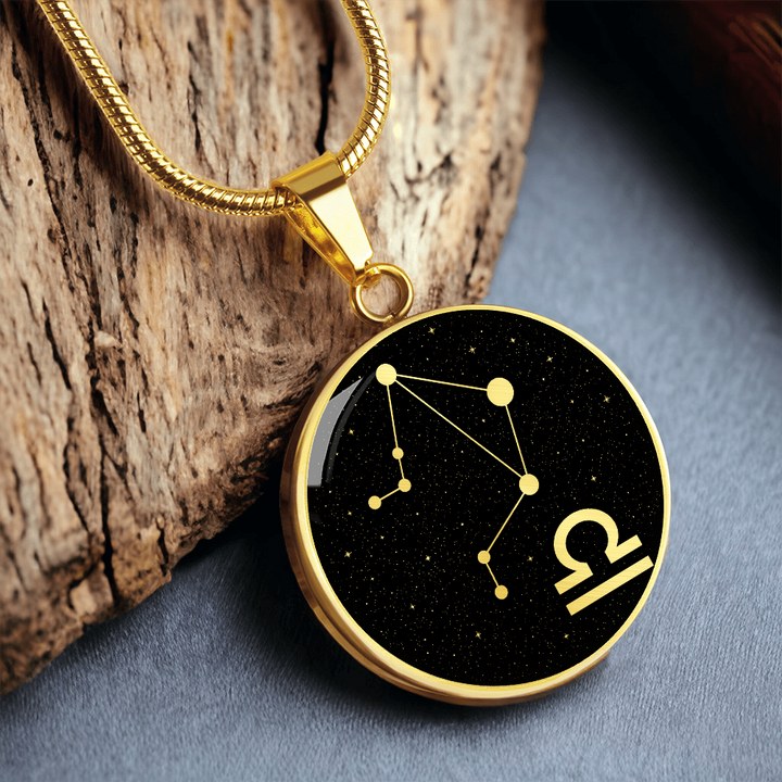 Libra Zodiac Necklace