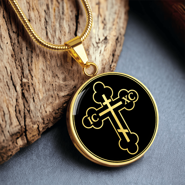 Byzantine Cross Necklace