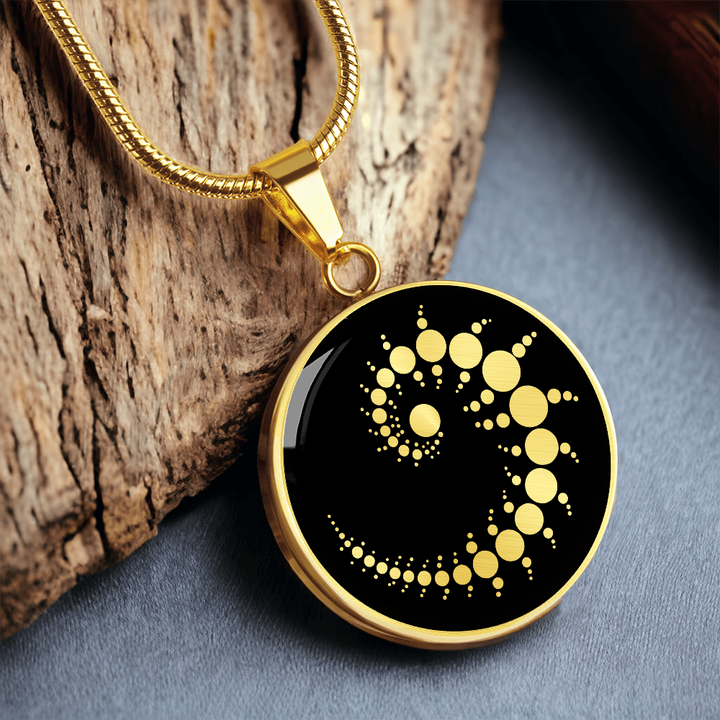 Spiral Energy Necklace