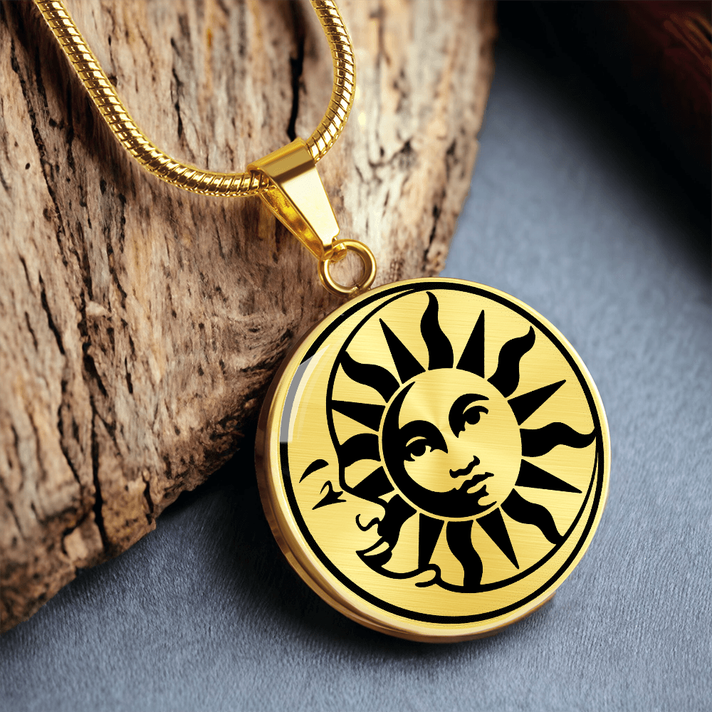 Sun & Moon Celestial Necklace