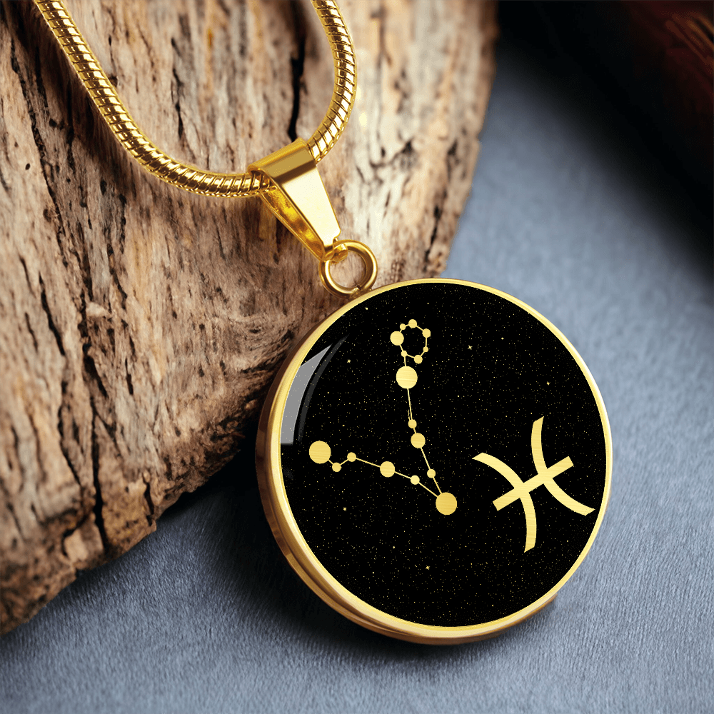 Pisces Zodiac Necklace