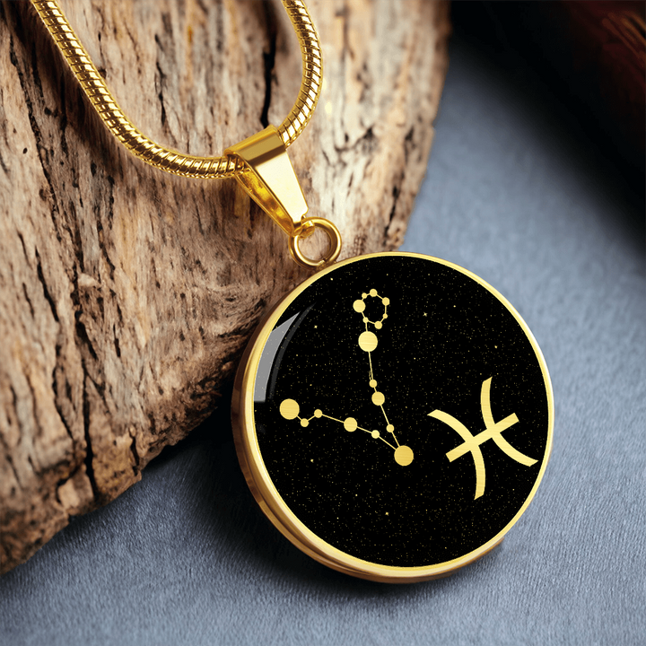 Pisces Zodiac Necklace