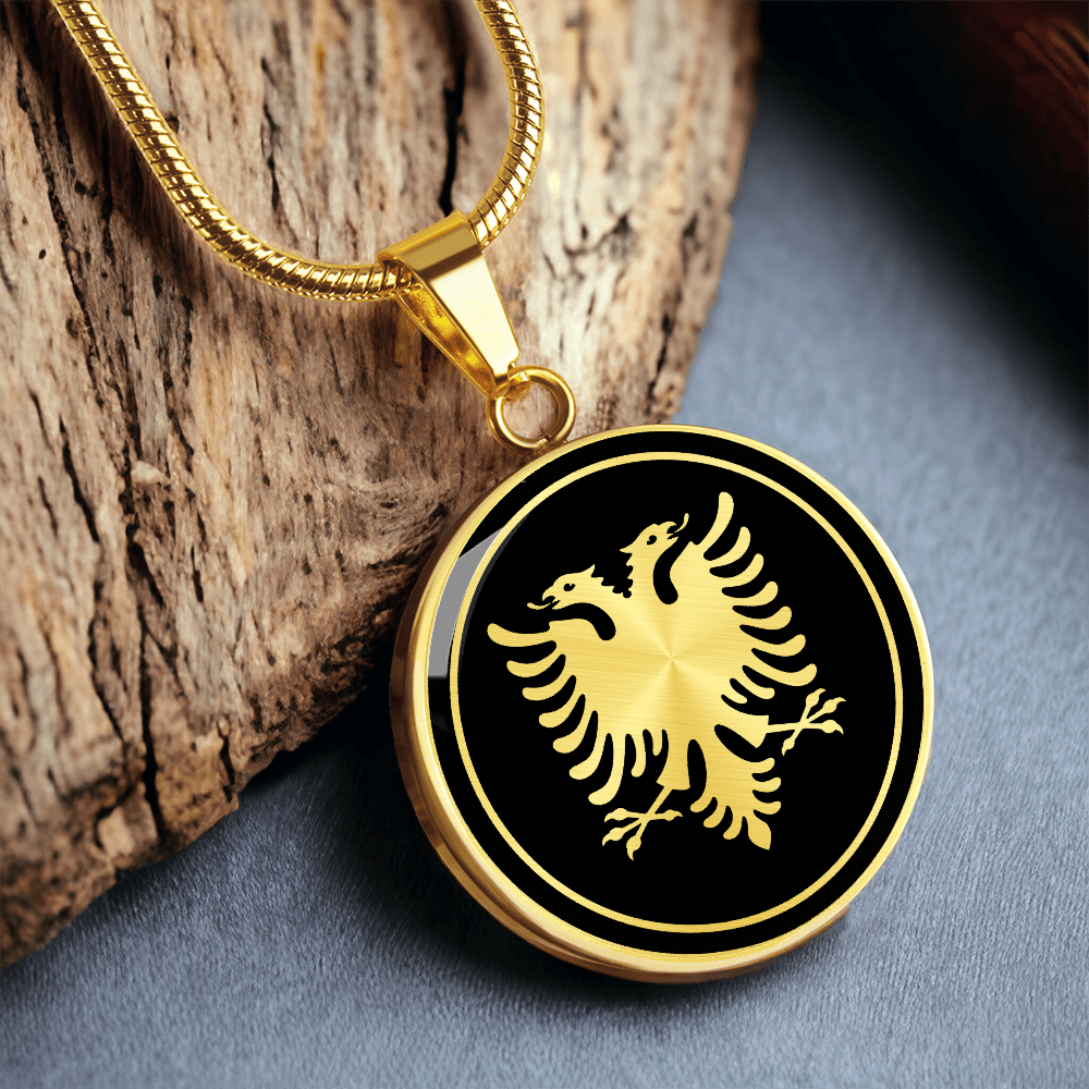 Albanian Double-Headed Eagle Necklace