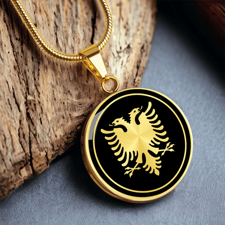 Albanian Double-Headed Eagle Necklace