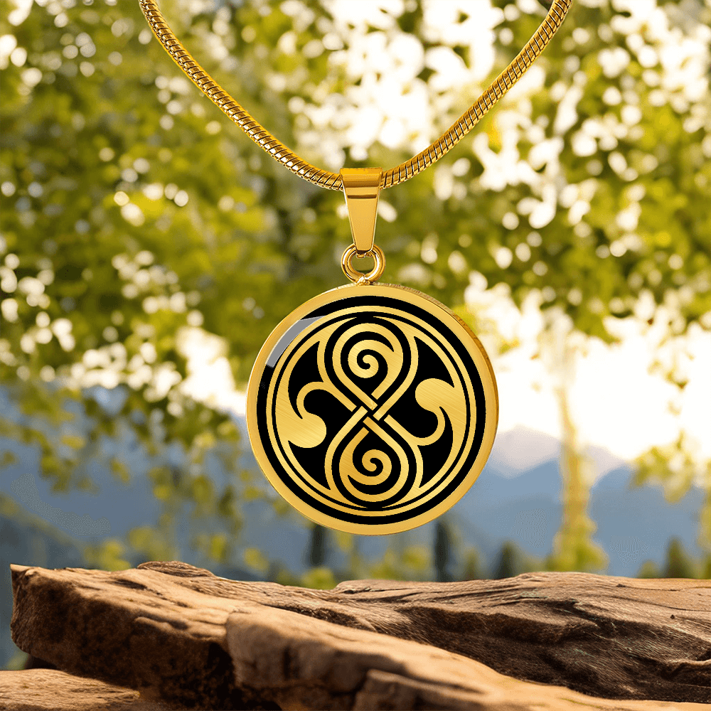 Adinkra Sankofa Necklace