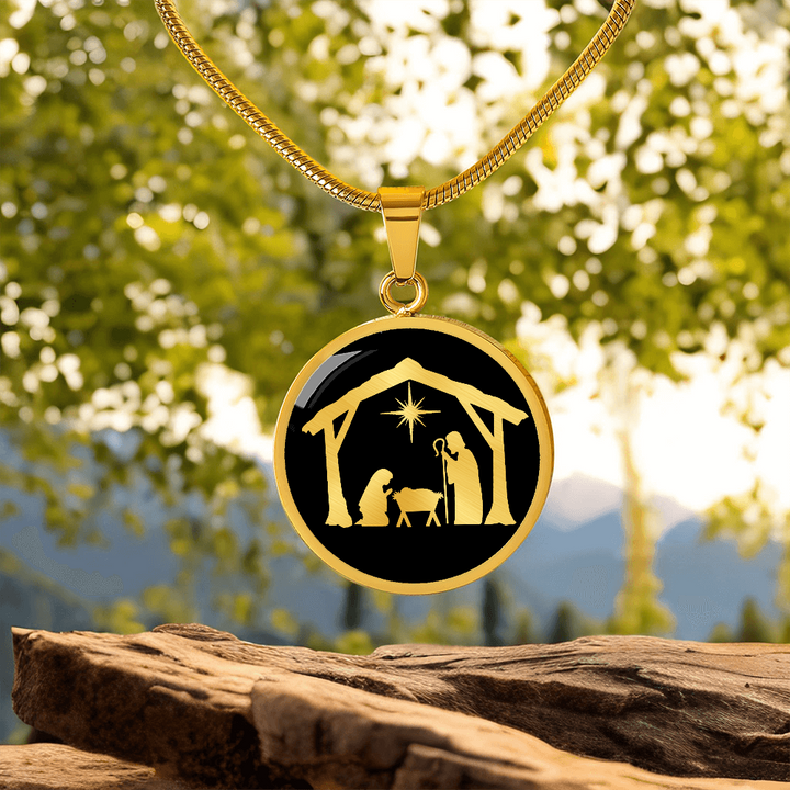 Nativity Scene Necklace