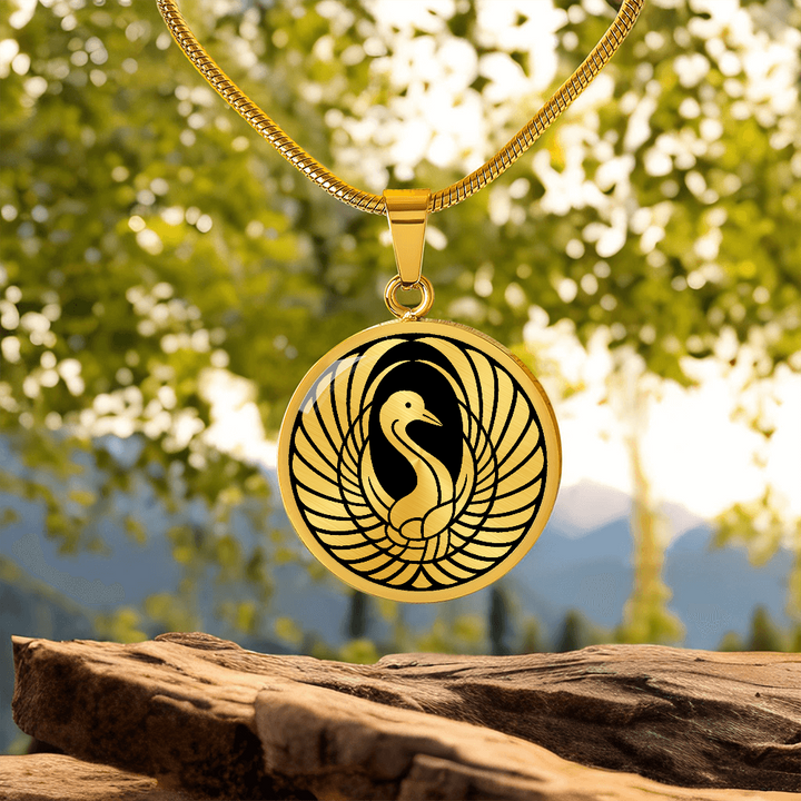 Elegant Swan Necklace