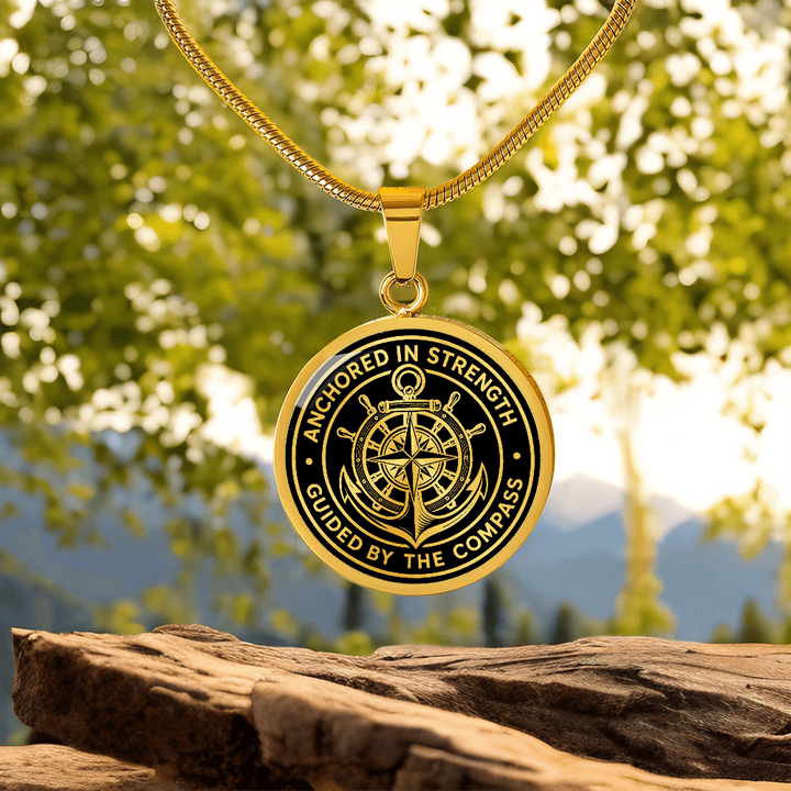 Anchored in Strength Necklace