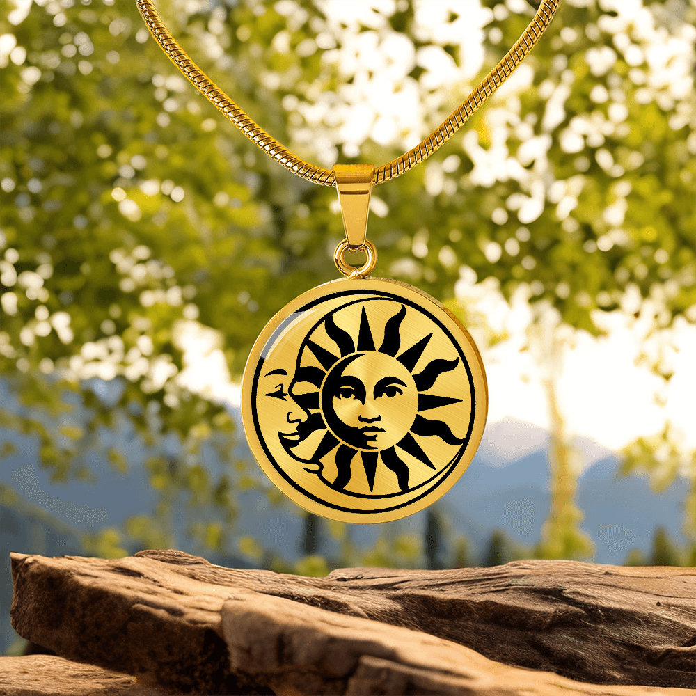 Sun & Moon Celestial Necklace