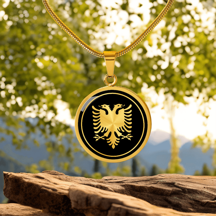 Albanian Double-Headed Eagle Necklace