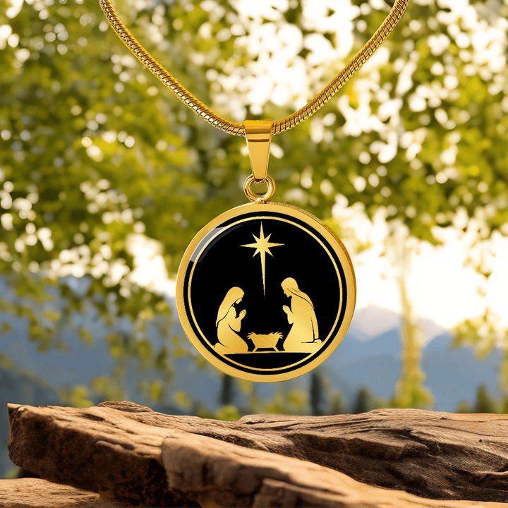 Nativity Star Necklace