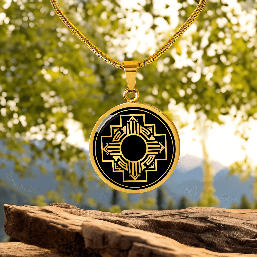 Zia Sun Symbol Necklace