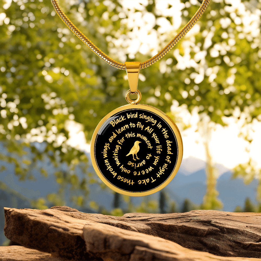 Blackbird Freedom Necklace