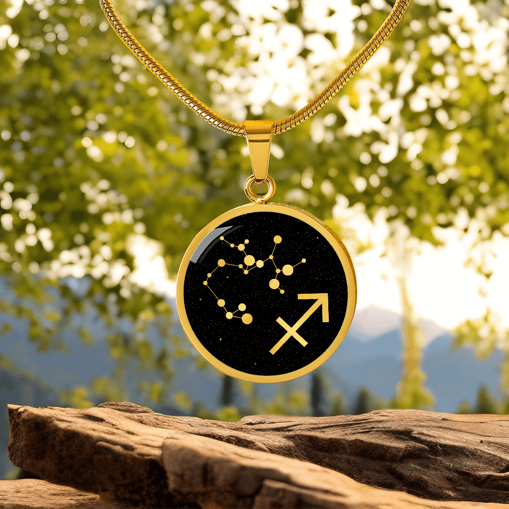 Sagittarius Zodiac Necklace