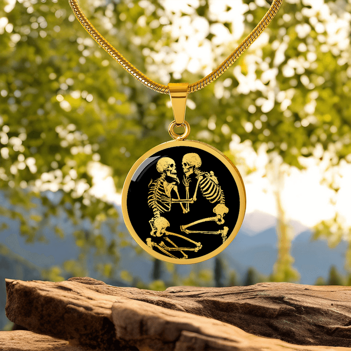 Eternal Bond Skeleton Necklace