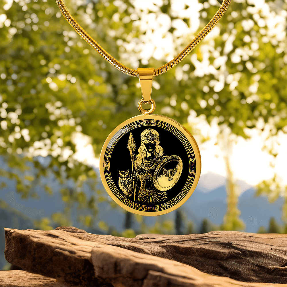 Athena Goddess Necklace