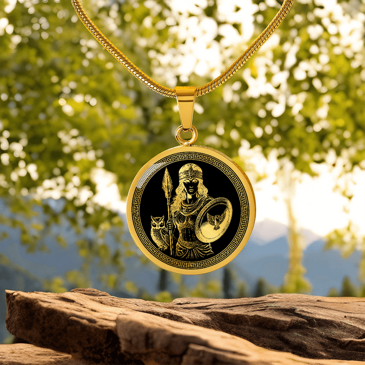 Athena Goddess Necklace