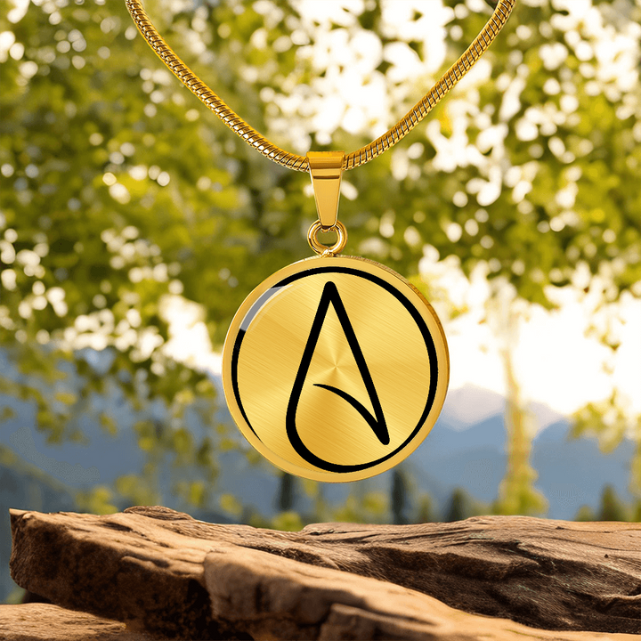 Atheism Symbol Necklace