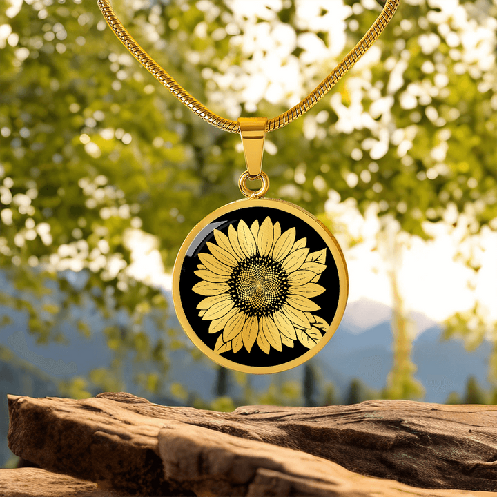 Sunflower Necklace