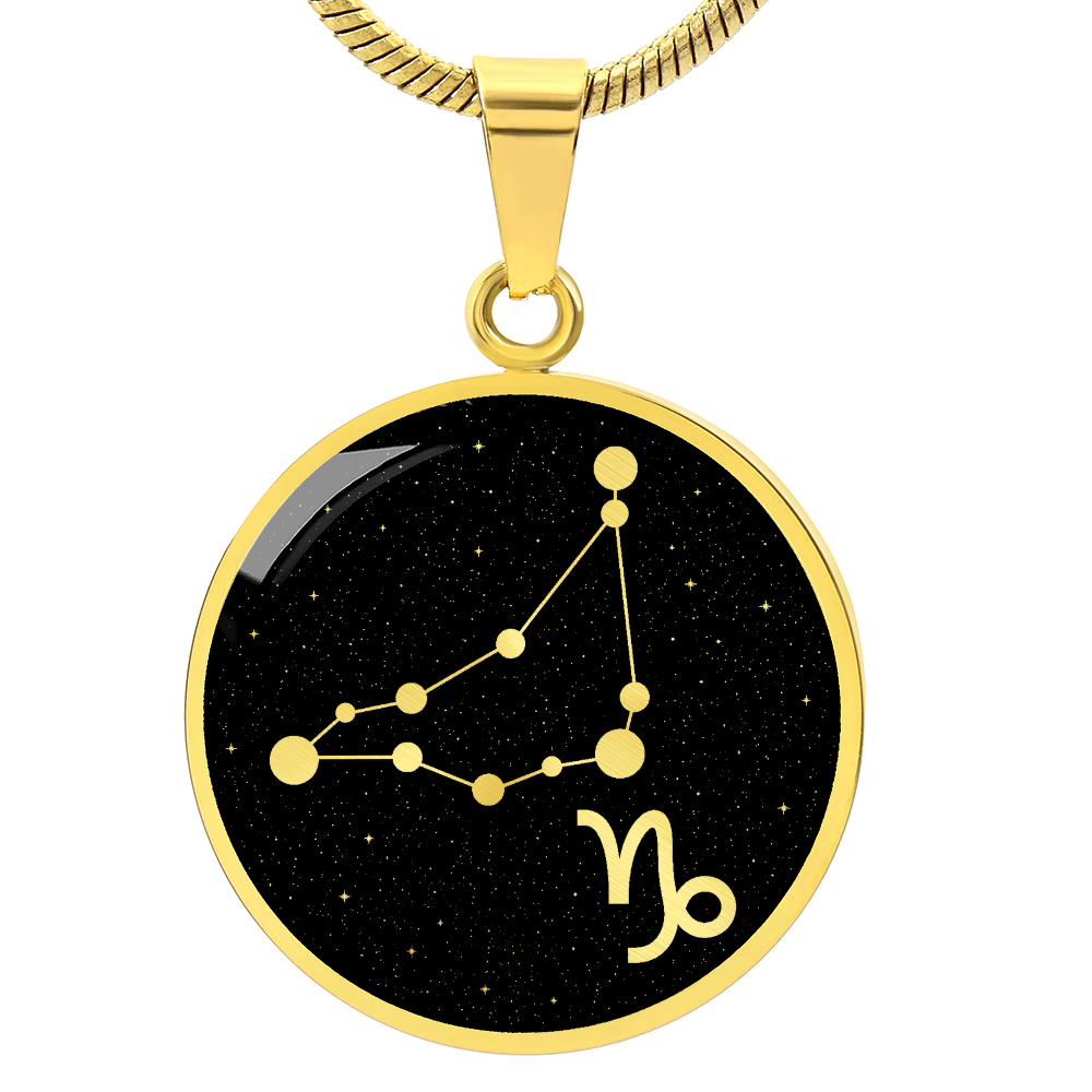 Capricorn Zodiac Necklace