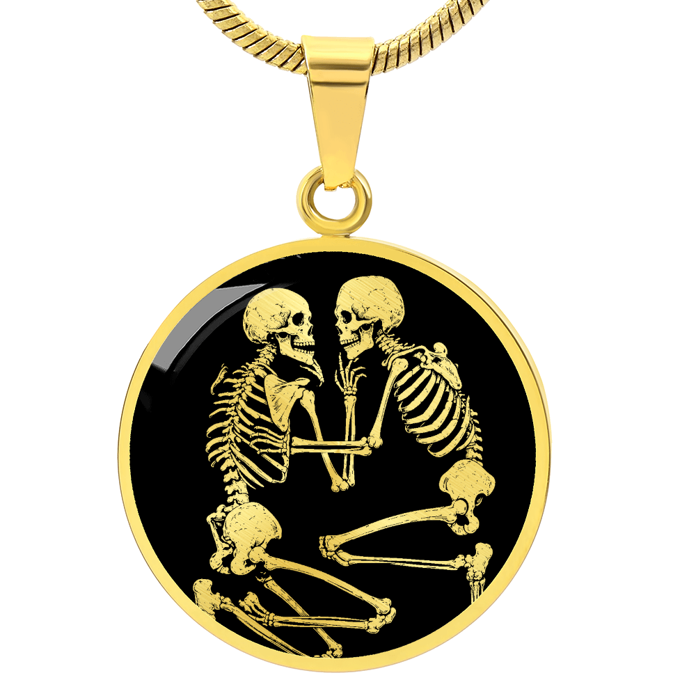 Eternal Bond Skeleton Necklace