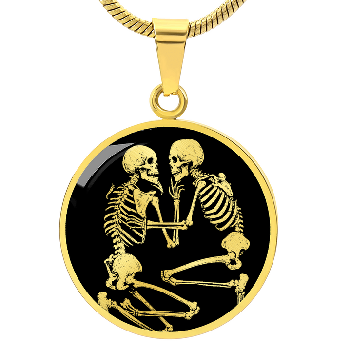 Eternal Bond Skeleton Necklace