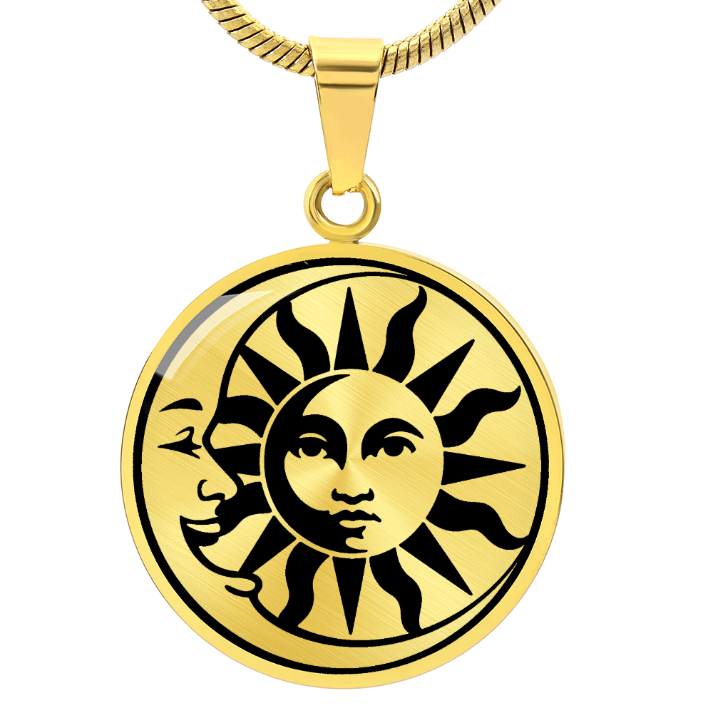 Sun & Moon Celestial Necklace