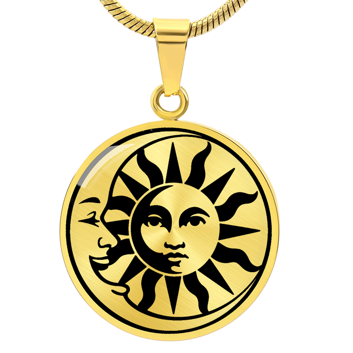 Sun & Moon Celestial Necklace
