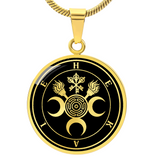 Hekate Triple Moon Necklace