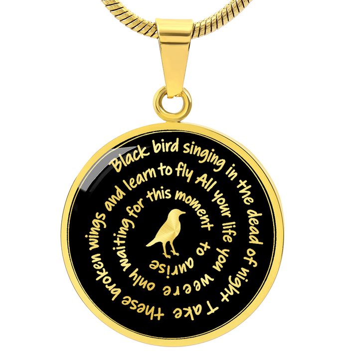 Blackbird Freedom Necklace