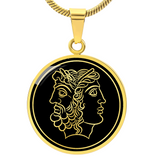 Janus Roman Duality Necklace
