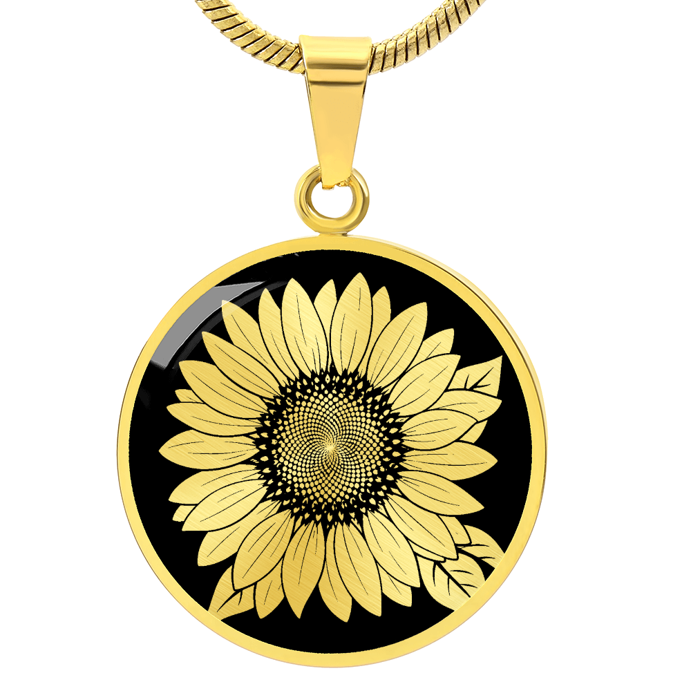 Sunflower Necklace