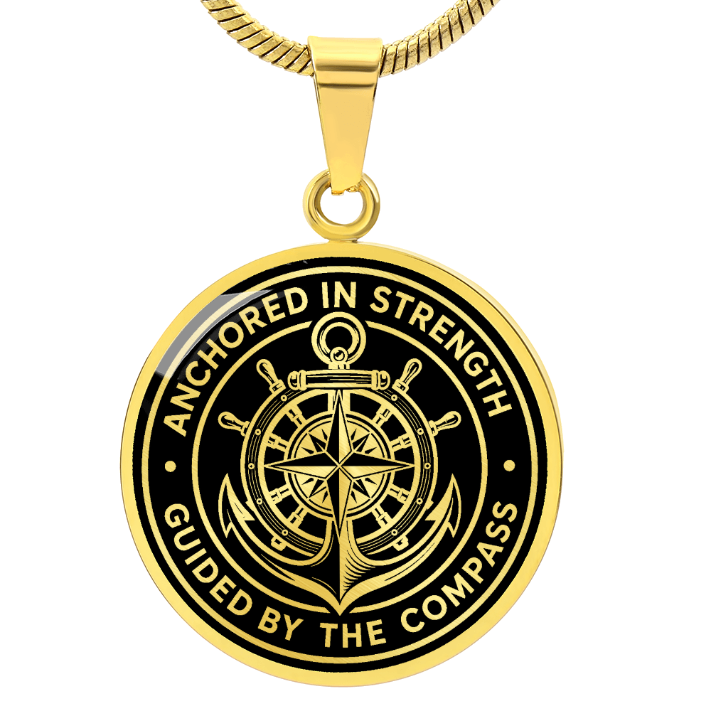 Anchored in Strength Necklace
