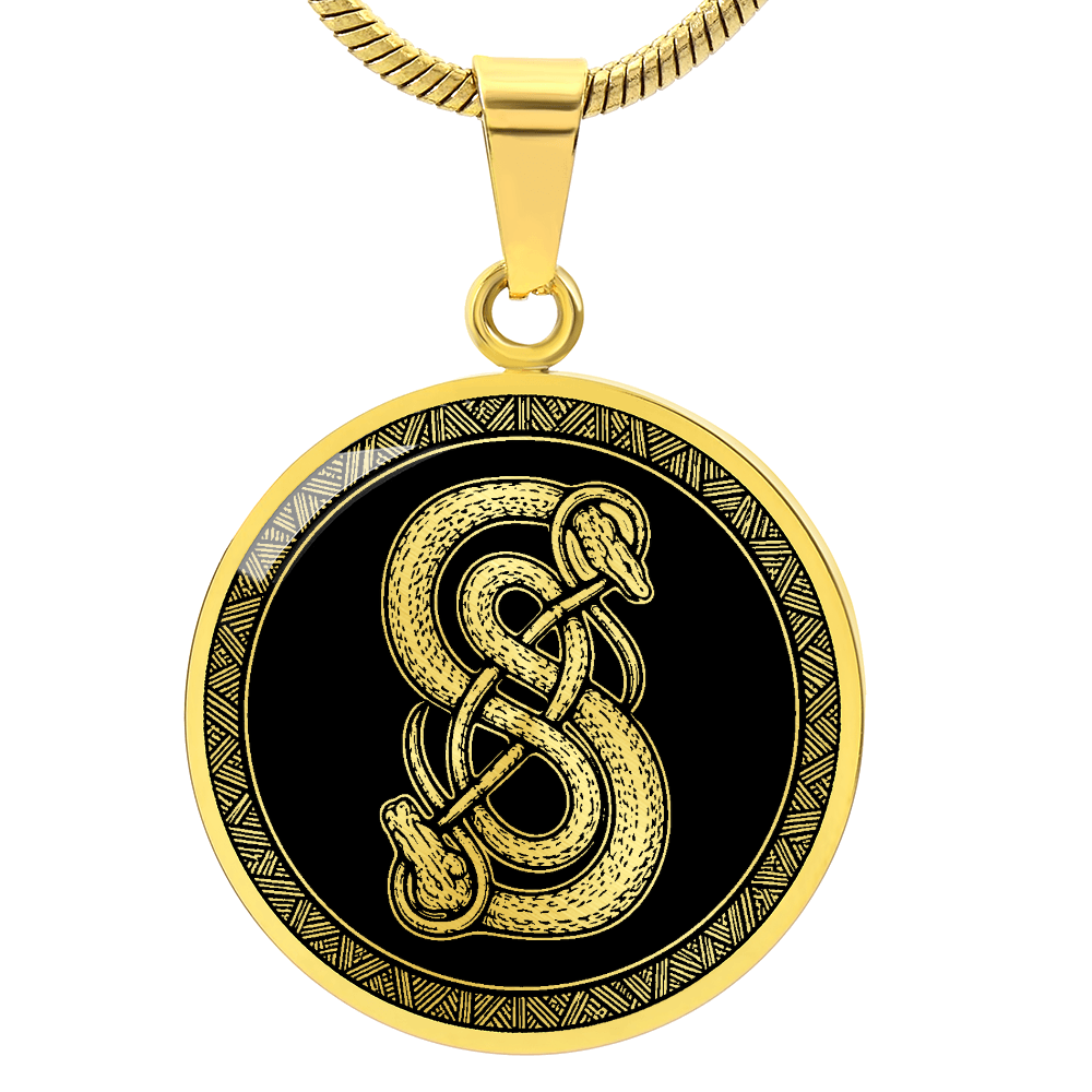 Twin Serpent Necklace