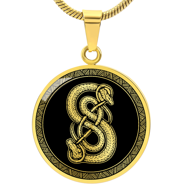 Twin Serpent Necklace