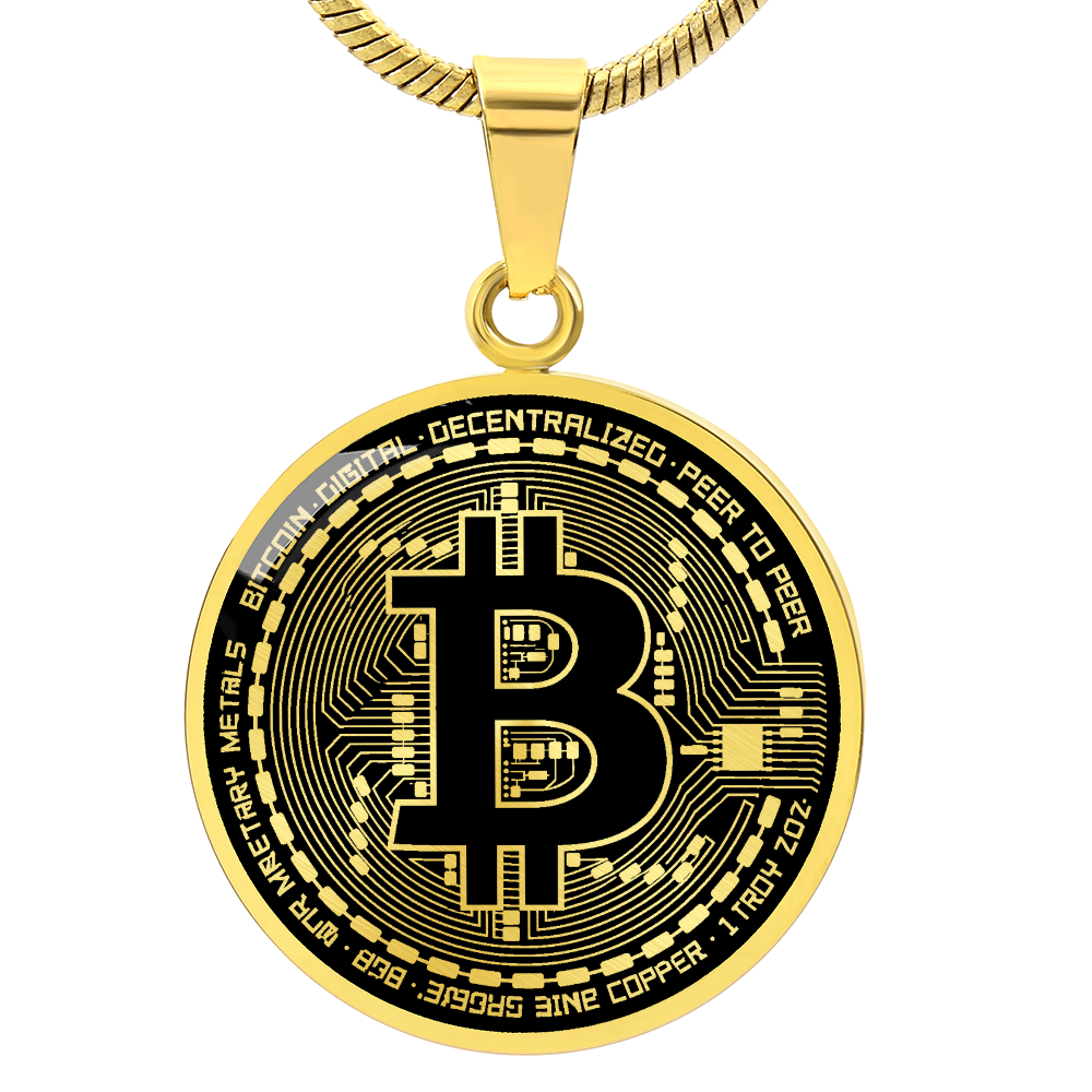 Bitcoin Necklace