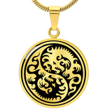 Yin Yang Dragon Necklace