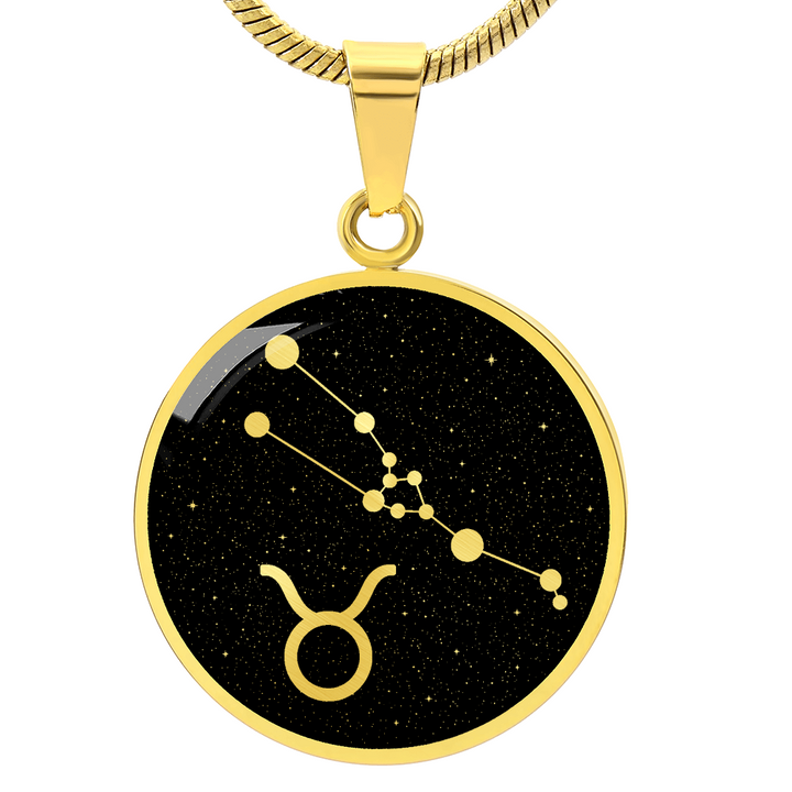 Taurus Zodiac Necklace