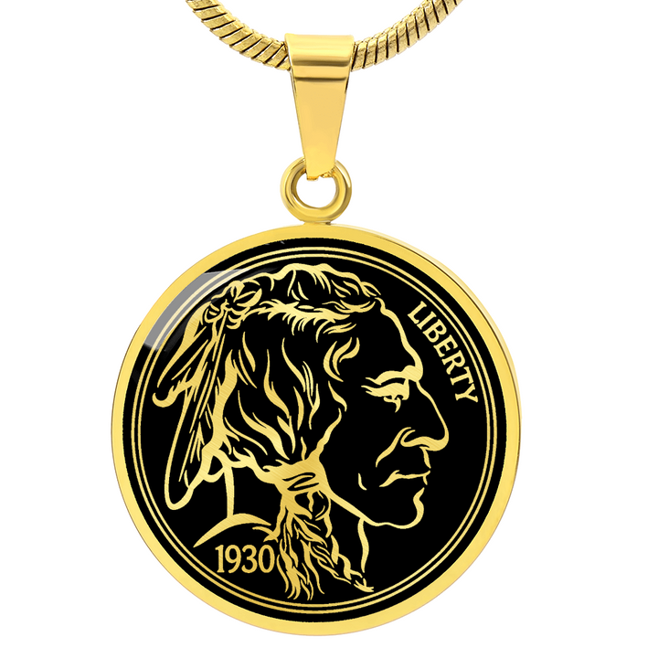 Liberty Buffalo Nickel Necklace