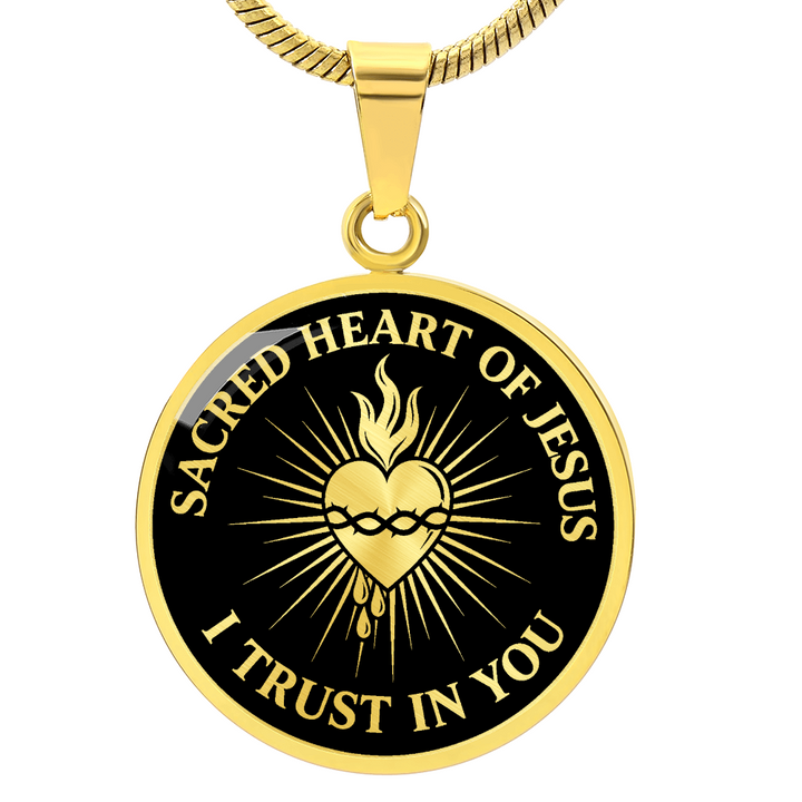 Sacred Heart of Jesus Necklace
